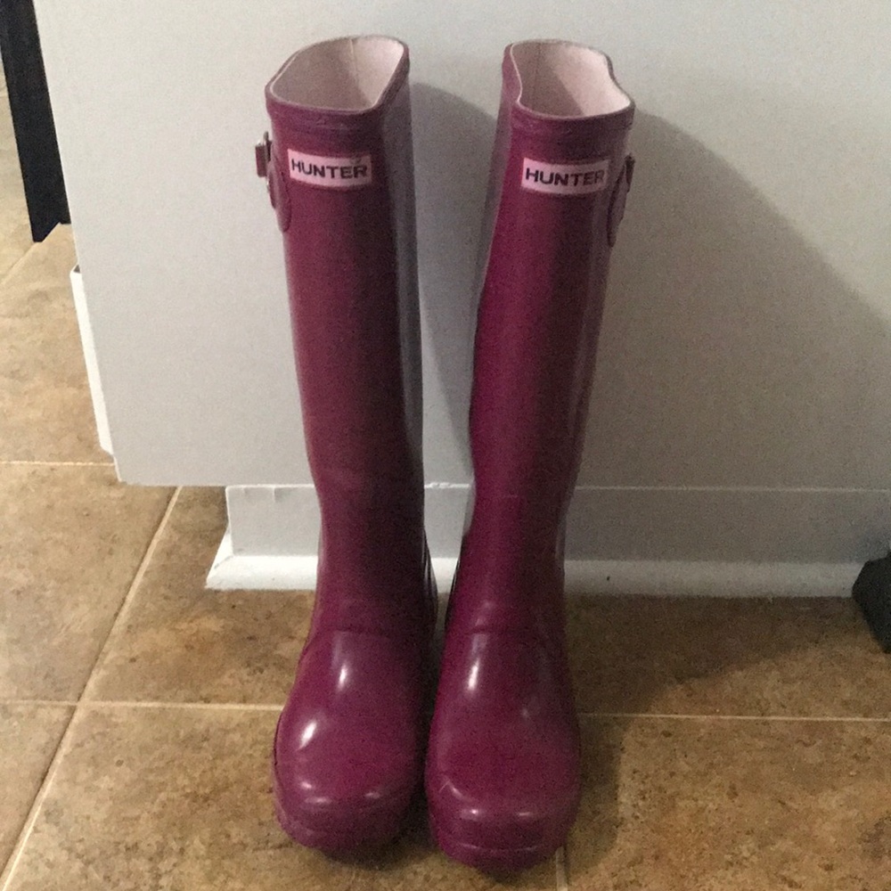 Hunter tall boots