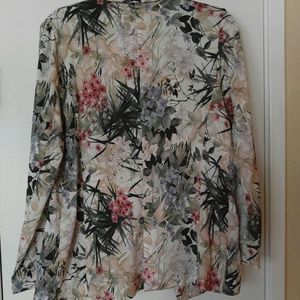 Floral zara blazer