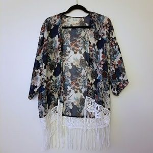 ⚡Fringe Kimono Cardigan