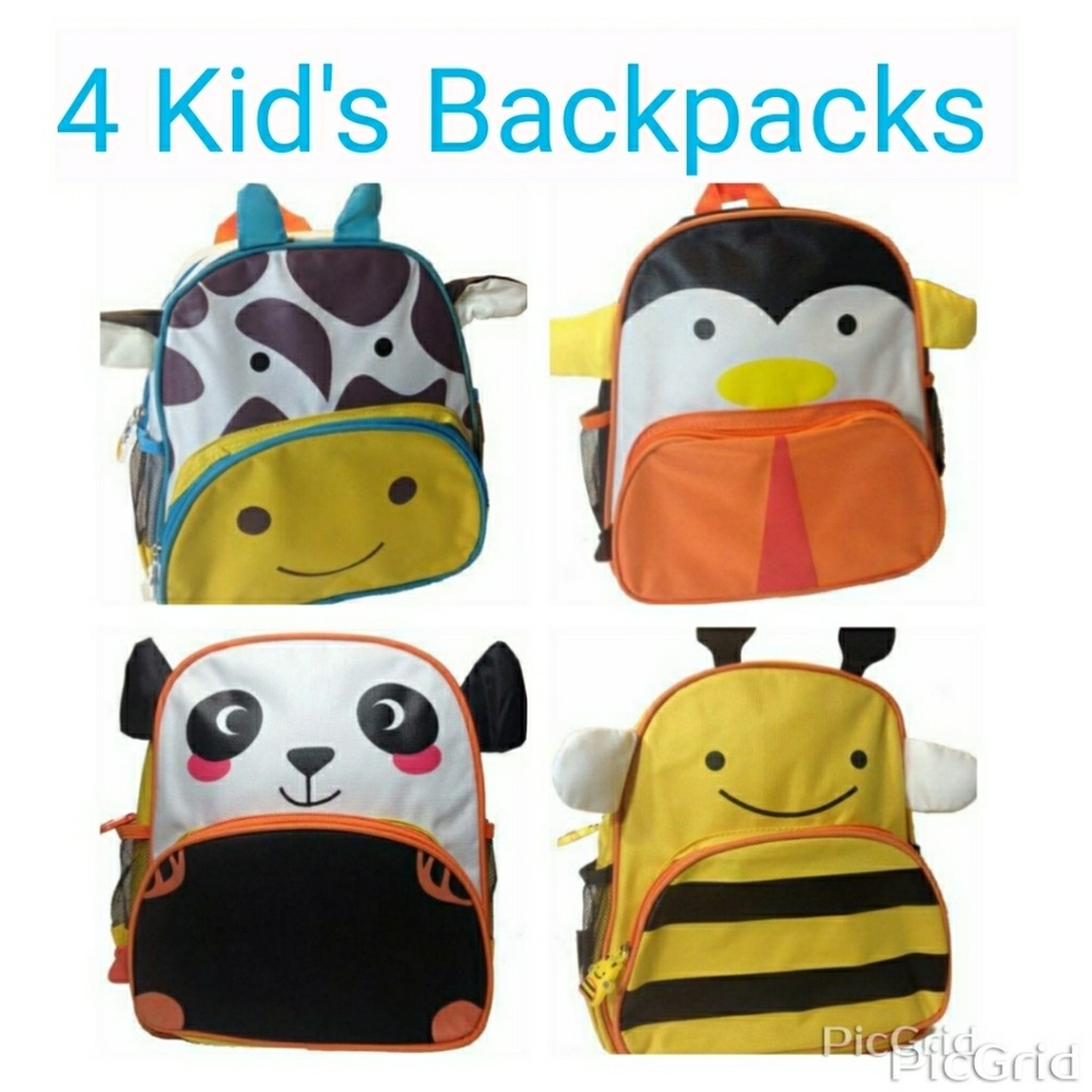 💥FLASH SALE 💥 Set of 4 Kid's Backpacks