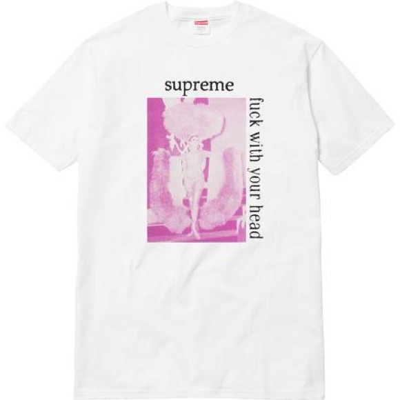 Supreme Fuck With Your Head Tee (White) (Large) - Picture 2 of 2