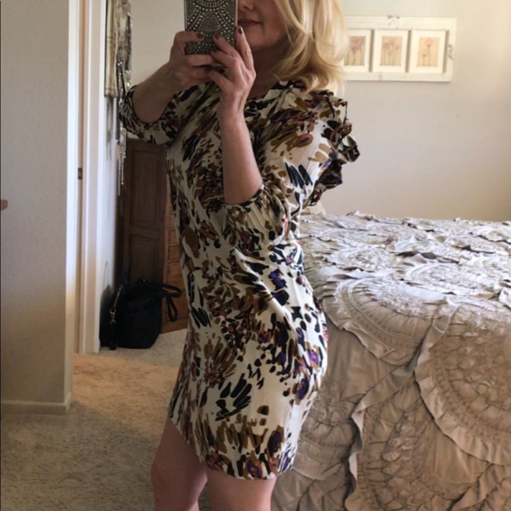 Anthropologie Multi color dress