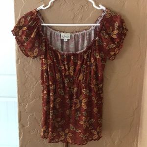 Women's size med floral print