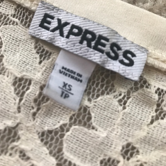 ** Ivory lace tank top ** - Picture 3 of 3