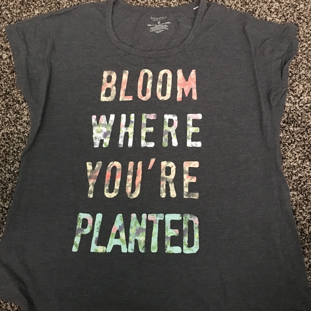 bloom tee