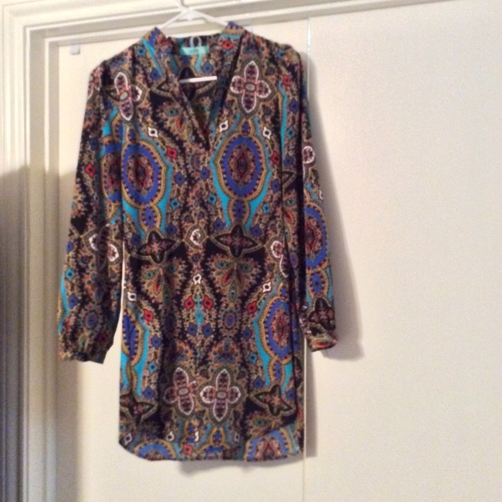 Karlie long sleeved dress