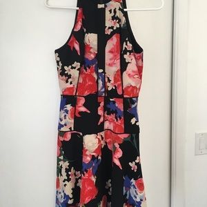 Guess fit and flare floral dress - only worn once