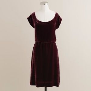 J. Crew Velvet dress