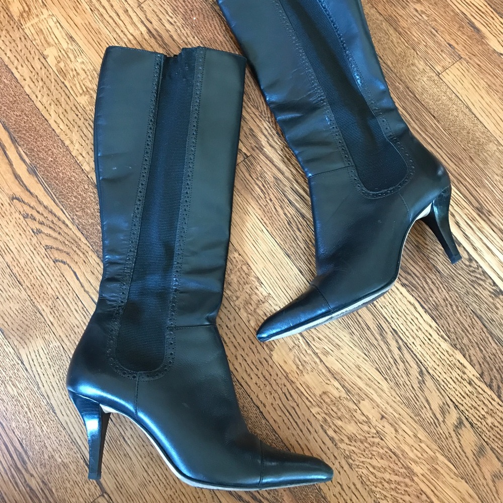 Audrey Brooke Leather Boots
