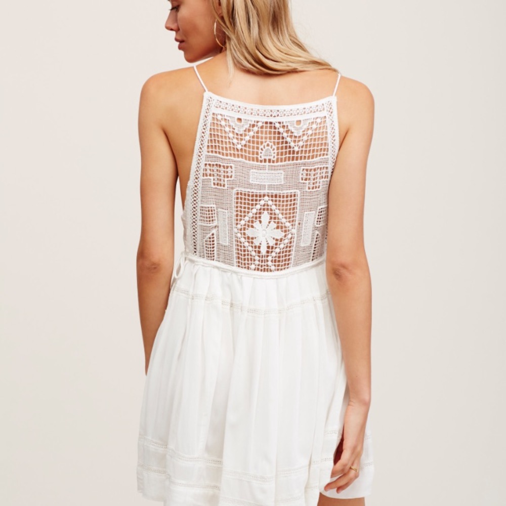 NWT Free People Emily Dress White Size SM