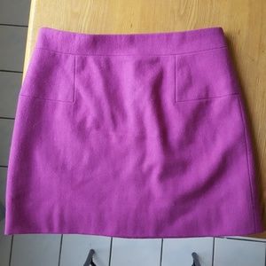 J crew magenta skirt