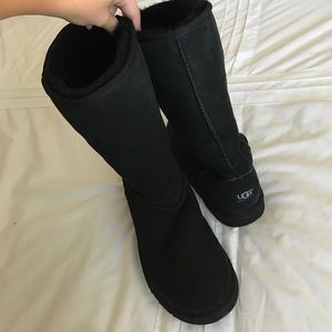 Tall black Ugg Boots!