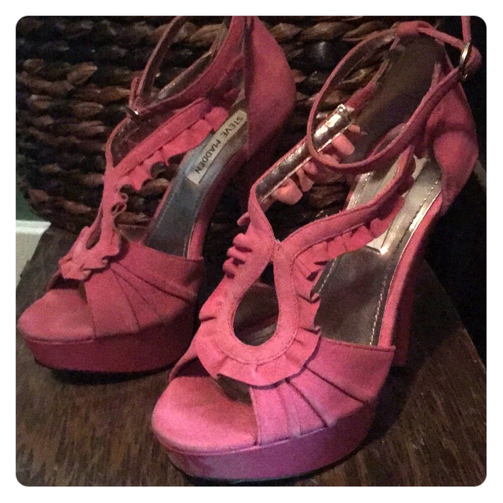 Steve Madden leather heels