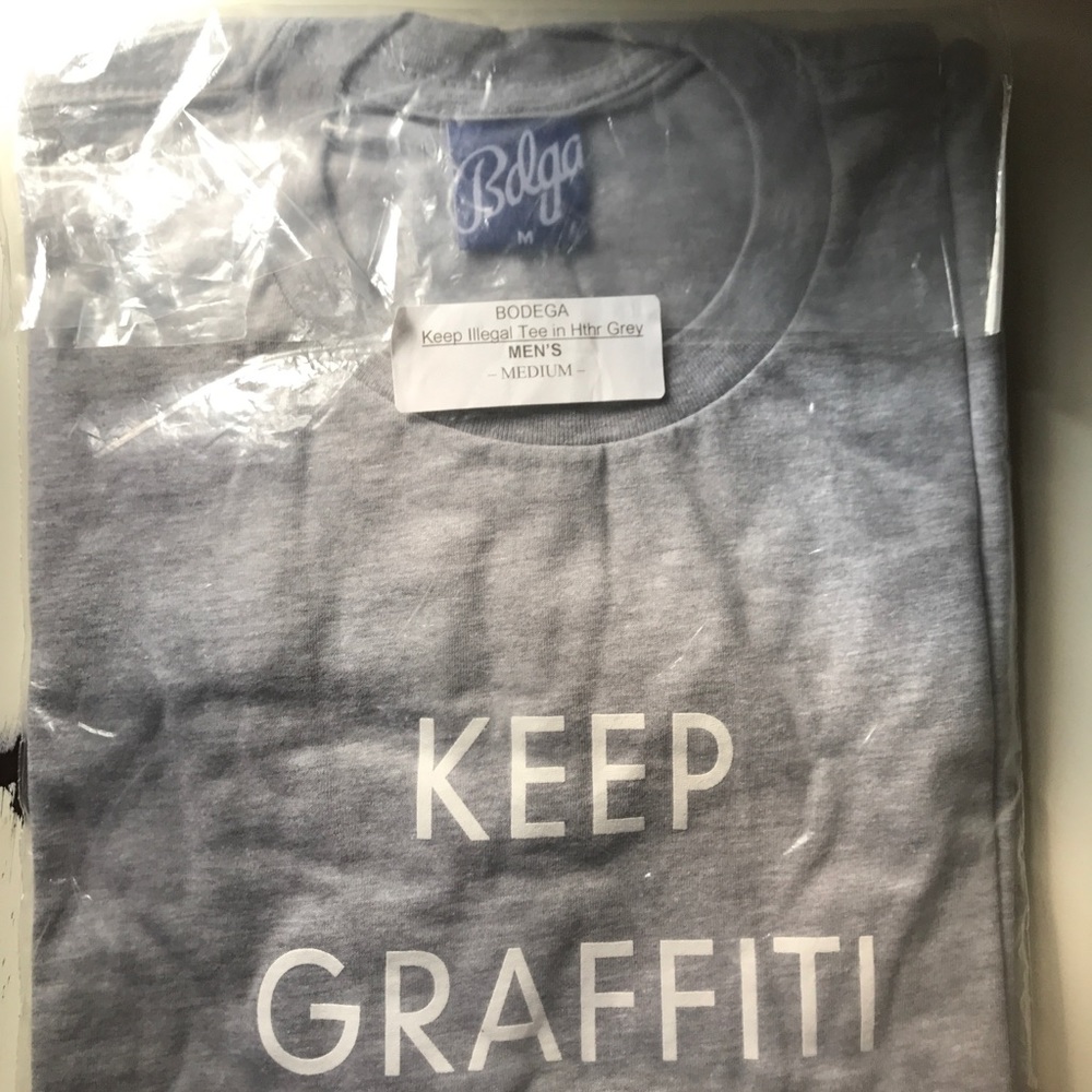 Bodega "Keep graffiti illegal" T-shirt