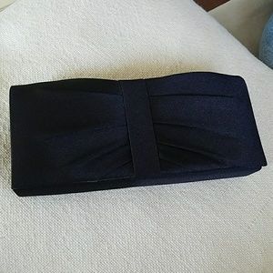 🎉NWOT🎉 Charming Charlie Black Satin Clutch