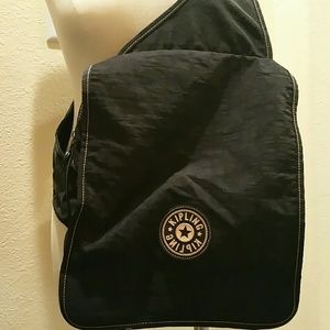 Kipling medium-large black cross body bag