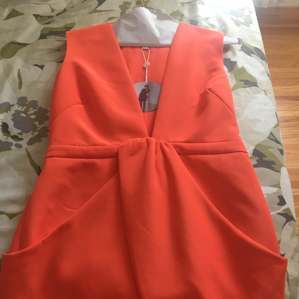 Orange dress