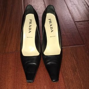 Prada Pointed toe heels