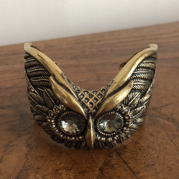 Beautiful owl cuff ny fossil! - Picture 1 of 5