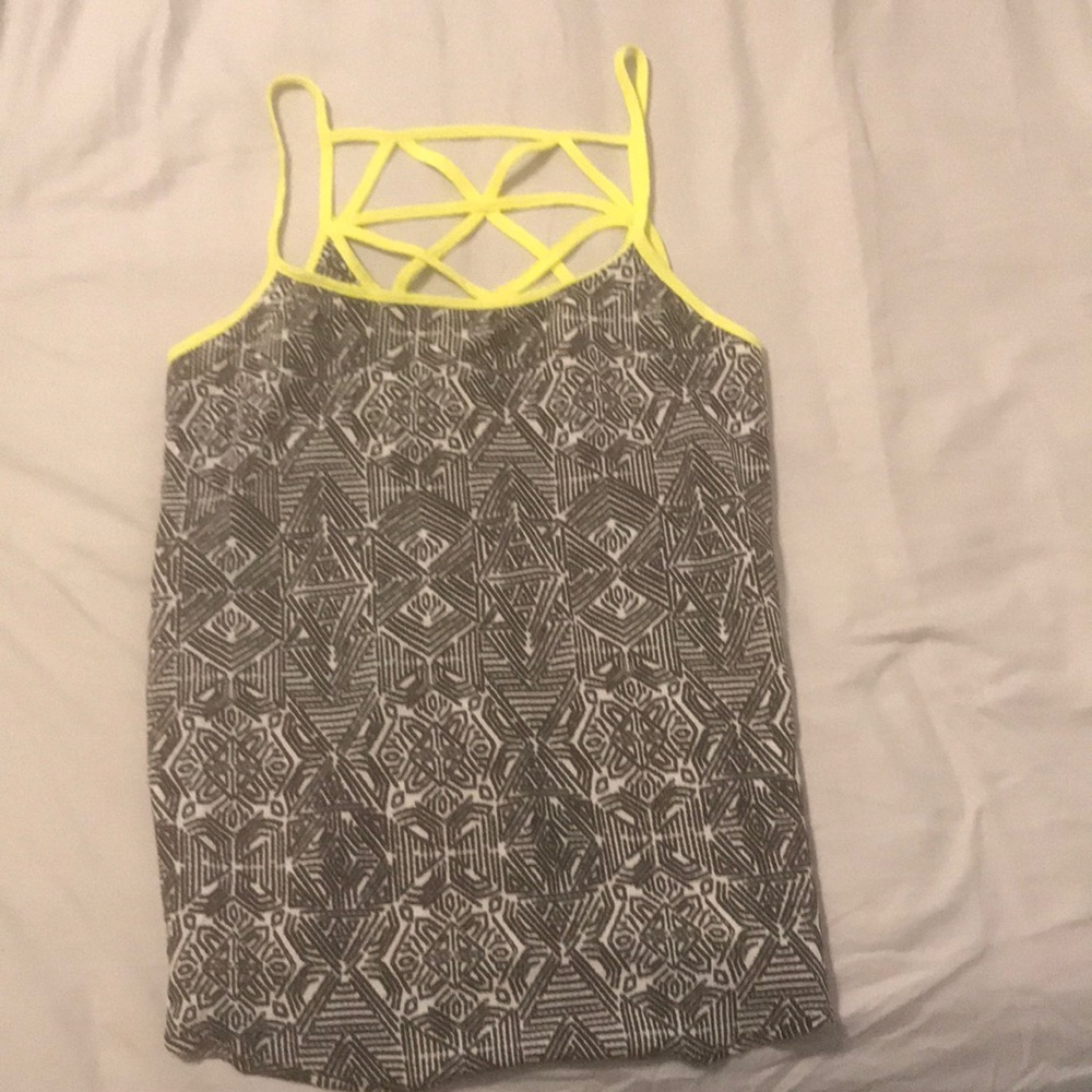 Printed workout shirt