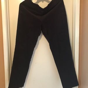 Velvet pants. Grape colored