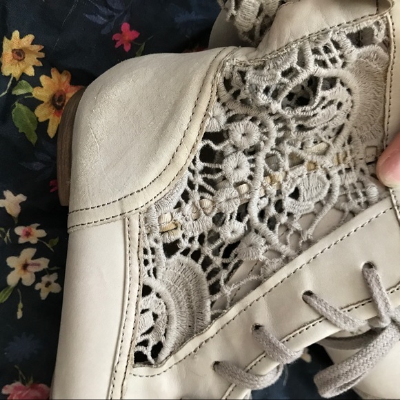 "Irene" Lace Booties Anthropologie - Picture 5 of 6
