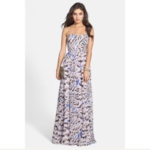 Erin Featherson Floor Length Strapless Gown