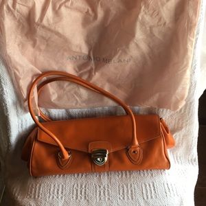 Antonio Melani orange hand bag