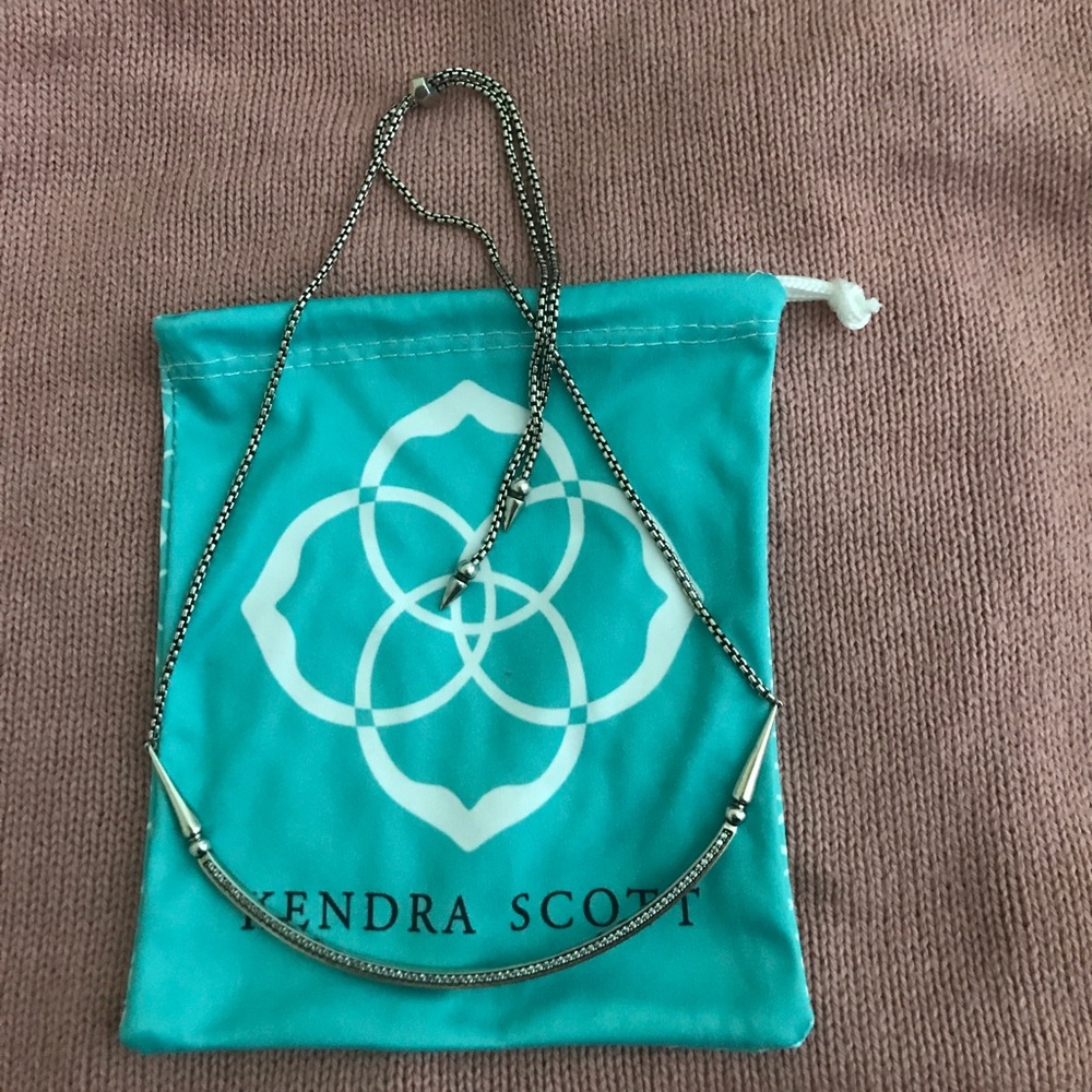 Kendra Scott adjustable Scottie choker necklace
