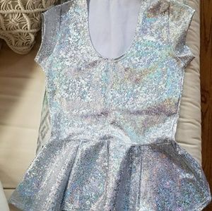 NWOT Coquetry Clothing Peplum Top