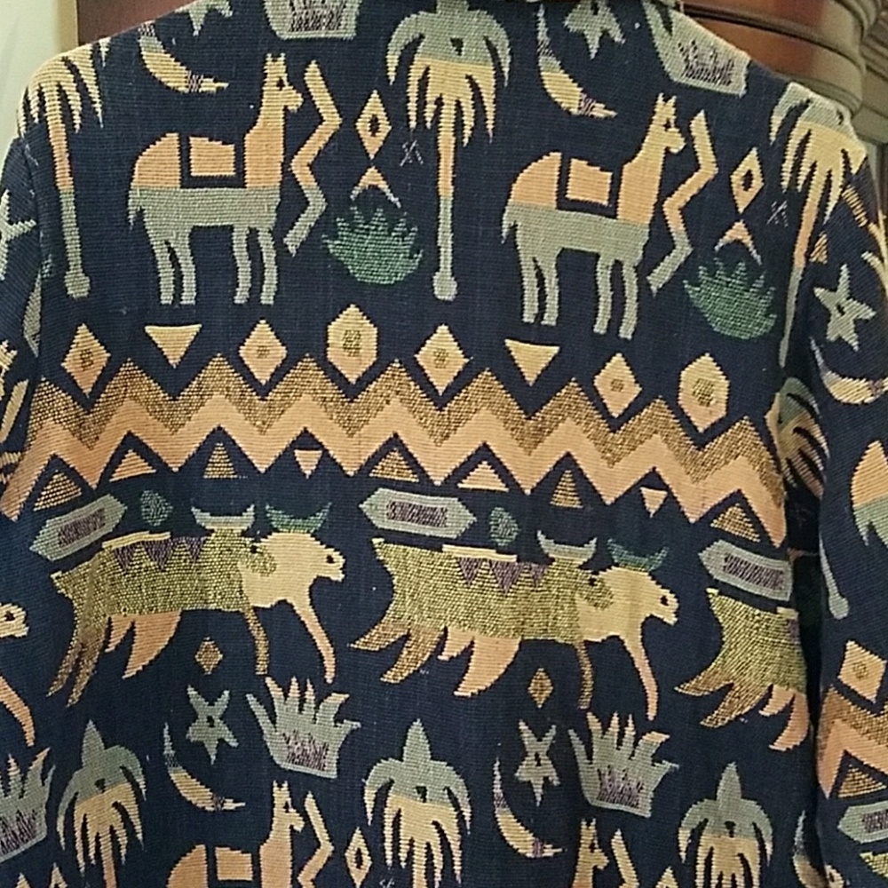 womens pattern jacket - Picture 3 of 4