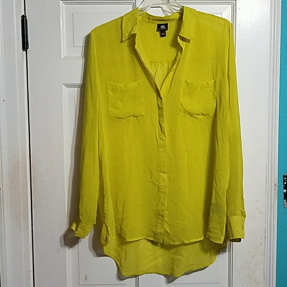 Rock & Republic sheer blouse