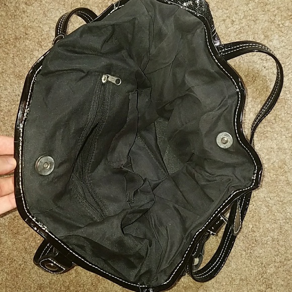 Black/Silver/Tan Purse - Picture 4 of 4