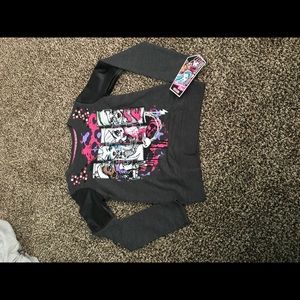 monster high long sleeve shirt