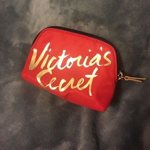 Small Victoria's Secret cosmetic makeup pouch