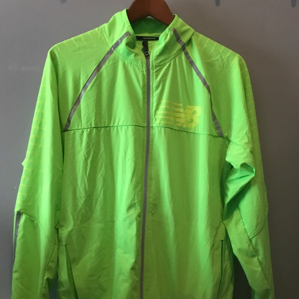 GLOW IN THE DARK New Balance running jacket