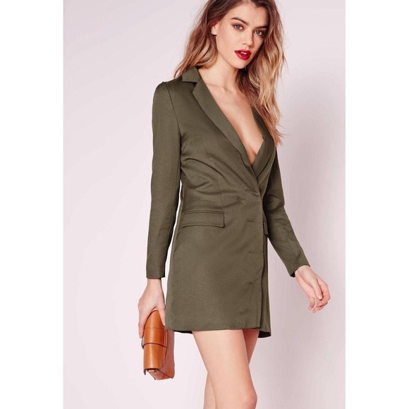 missguided petite blazer dress