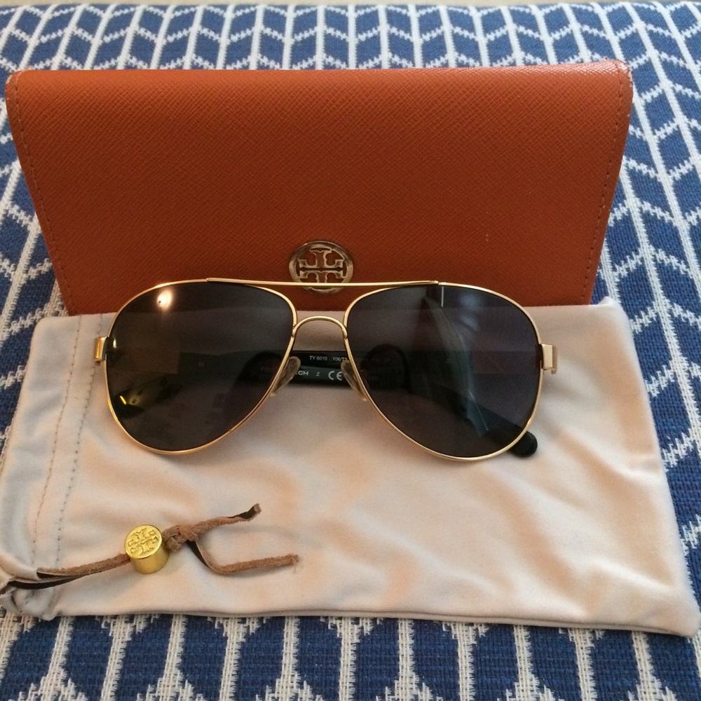Tory Burch aviator sunglasses