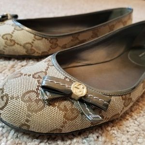 Authentic Gucci Ballerina Flats