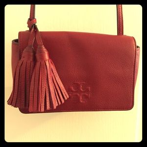 Tory Burch leather cross body handbag
