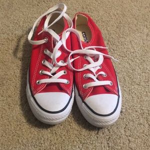 Brand New w/o box Red Converse
