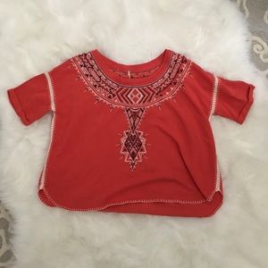 Free People Cropped Sweater