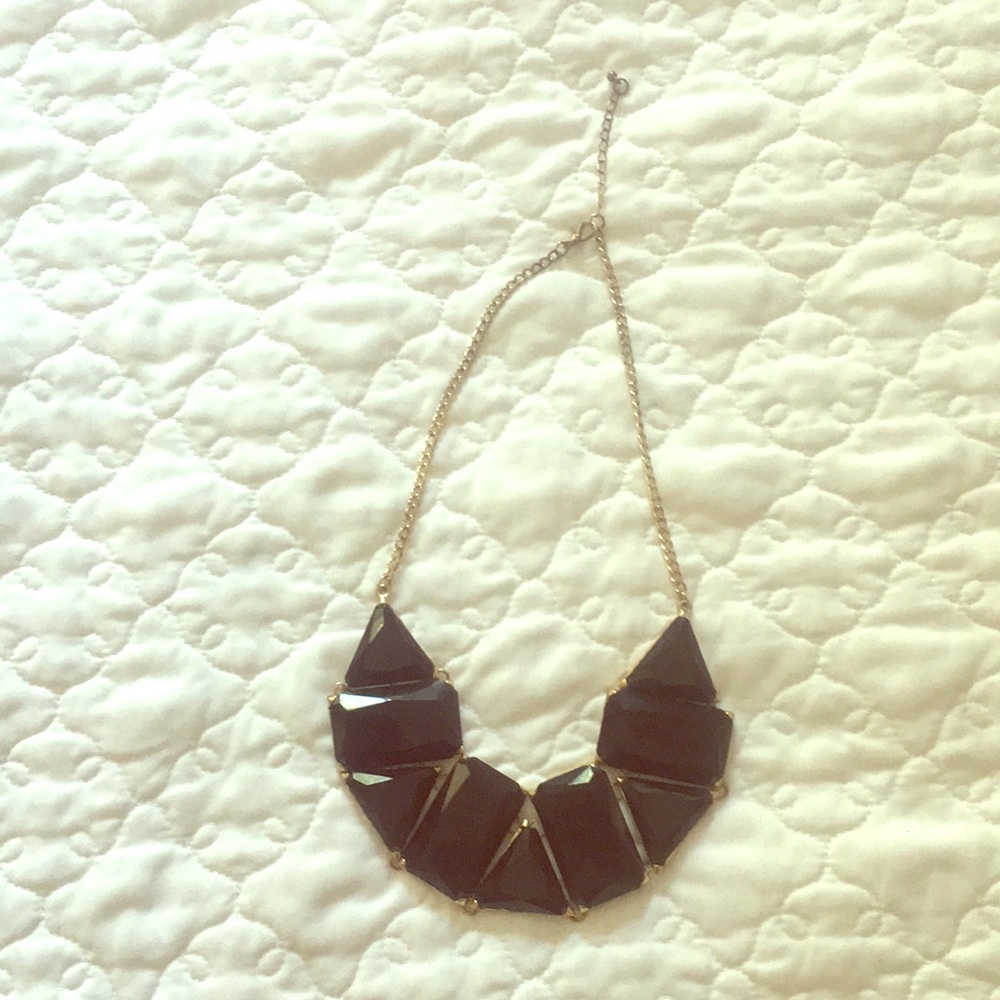 3 for $12 Black statement necklace
