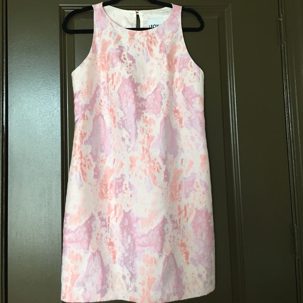 Beautiful Leona Dress - Pink, lavender and coral