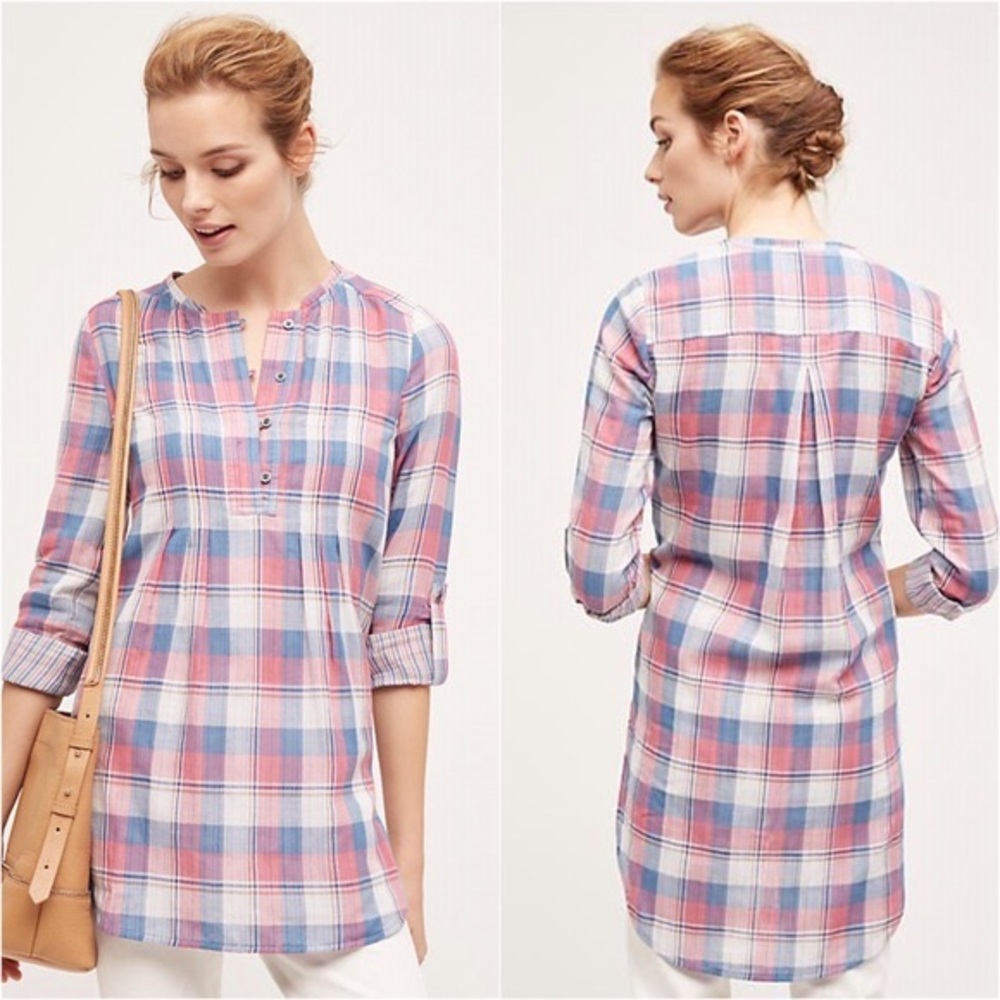 CLOSET CLEAN OUT ✨ ANTHRO holding horses tunic top