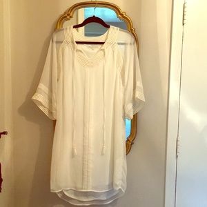 Last Chance! Daniel Rainn / White tunic dress