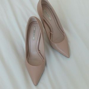 Zara nude pumps 38