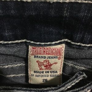 True Religion Skinny Jeans size 28