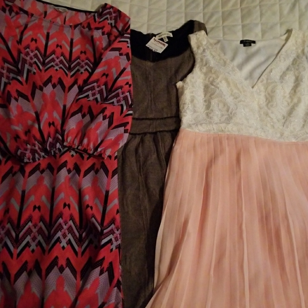 Size large dress lot