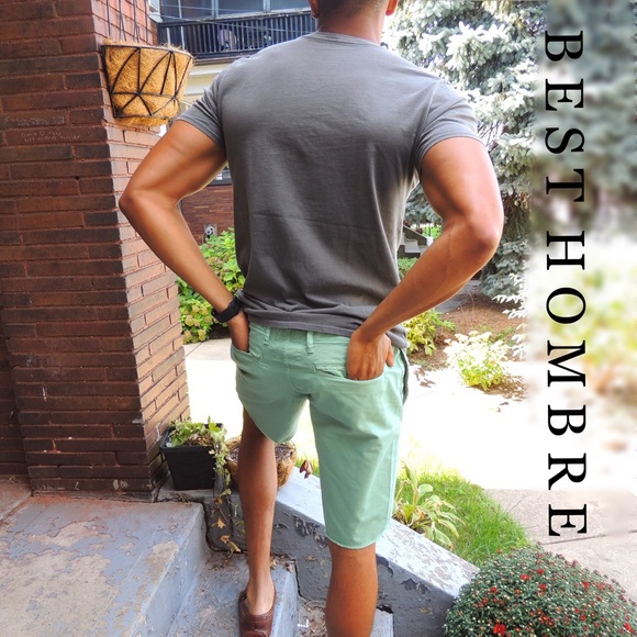 Chino Shorts in Seafoam - Picture 8 of 8